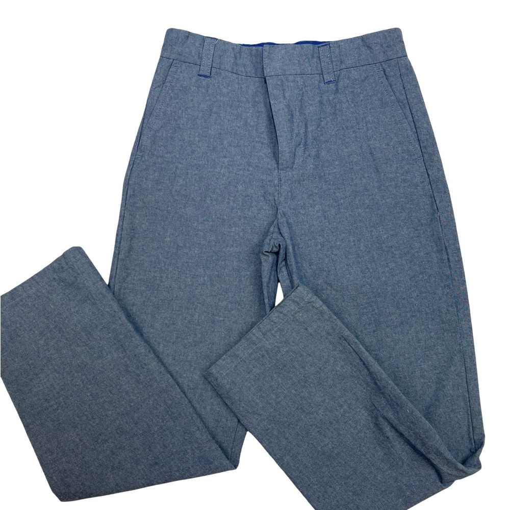 NWT Egg NY Chambray Oliver Trouser Size 7